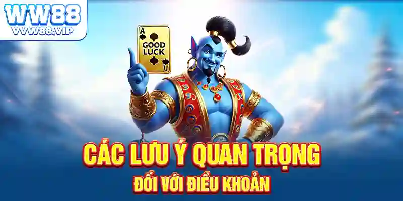Các lưu ý quan trọng đối với điều khoản