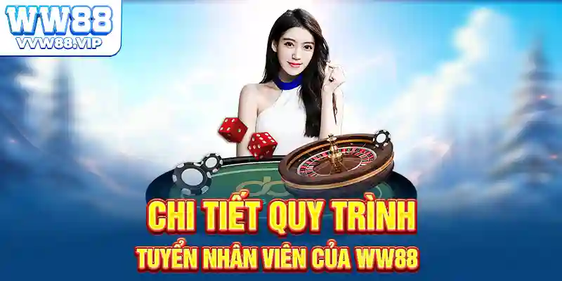Chi tiết quy trình tuyển nhân viên của WW88